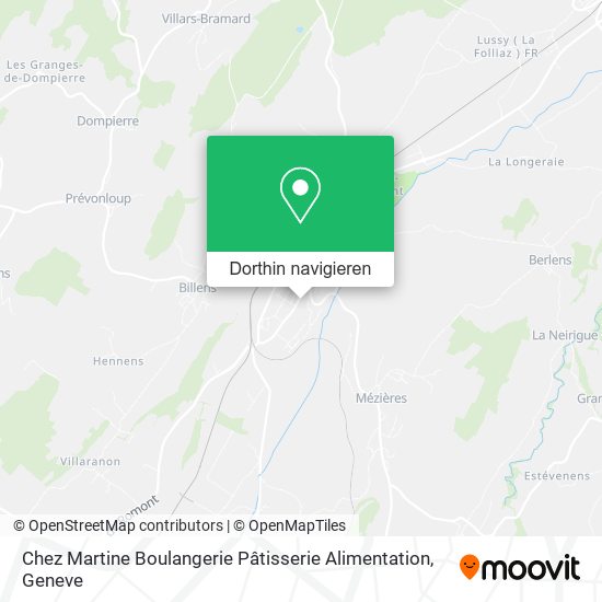 Chez Martine Boulangerie Pâtisserie Alimentation Karte