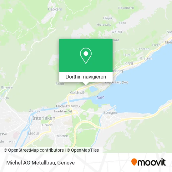 Michel AG Metallbau Karte