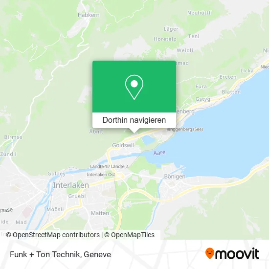Funk + Ton Technik Karte