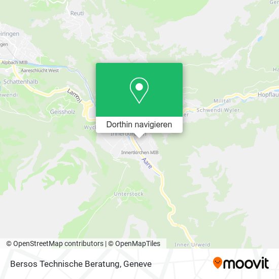 Bersos Technische Beratung Karte