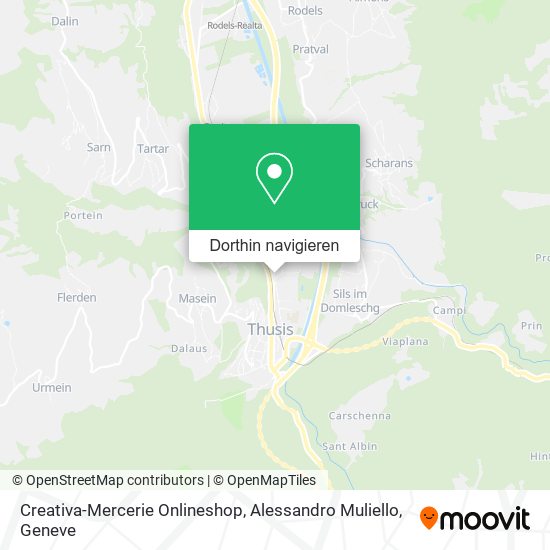 Creativa-Mercerie Onlineshop, Alessandro Muliello Karte