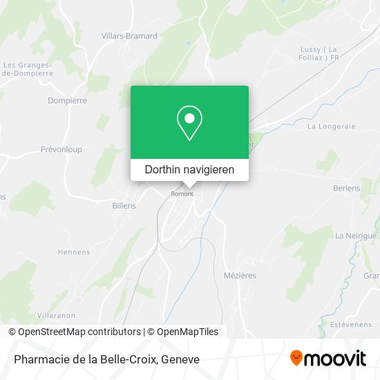 Pharmacie de la Belle-Croix Karte