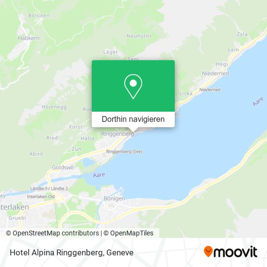 Hotel Alpina Ringgenberg Karte