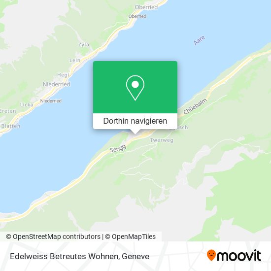 Edelweiss Betreutes Wohnen Karte