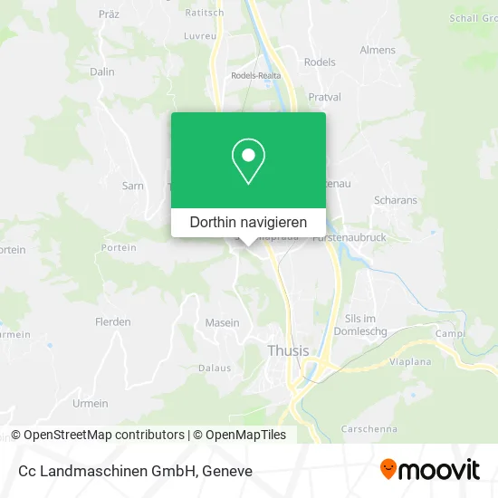 Cc Landmaschinen GmbH Karte