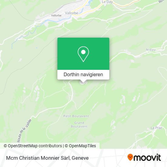 Mcm Christian Monnier Sàrl Karte