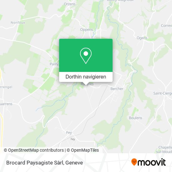 Brocard Paysagiste Sàrl Karte