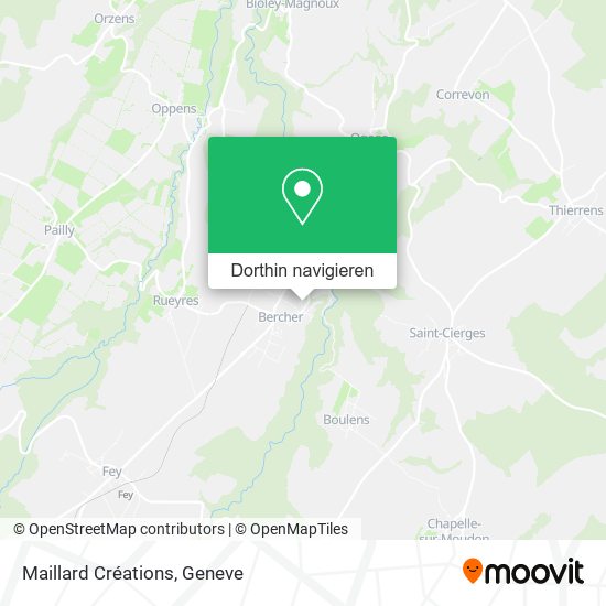 Maillard Créations Karte