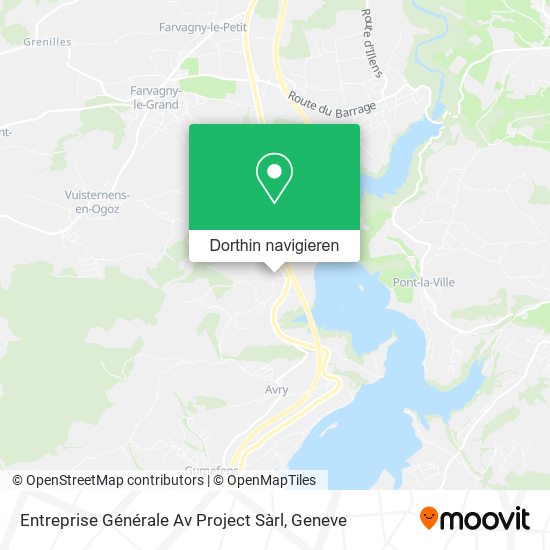 Entreprise Générale Av Project Sàrl Karte