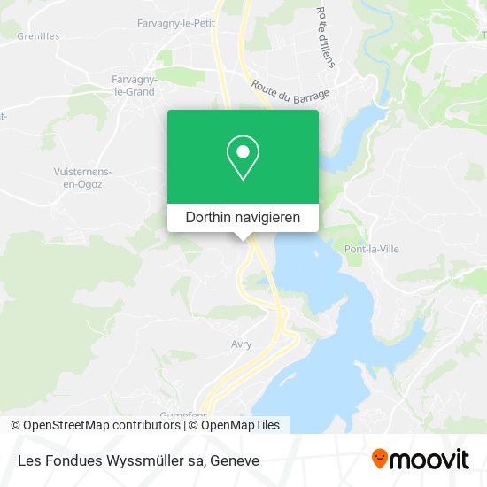 Les Fondues Wyssmüller sa Karte