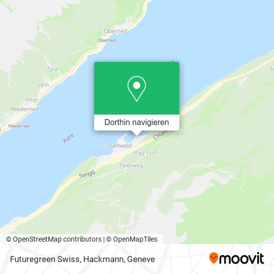 Futuregreen Swiss, Hackmann Karte