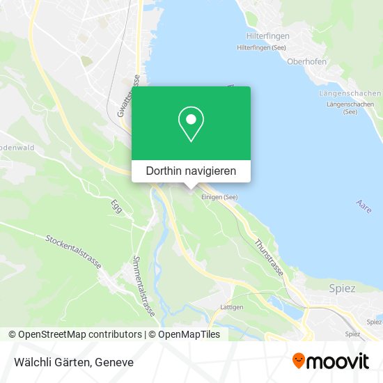 Wälchli Gärten Karte