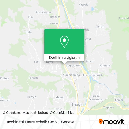 Lucchinetti Haustechnik GmbH Karte