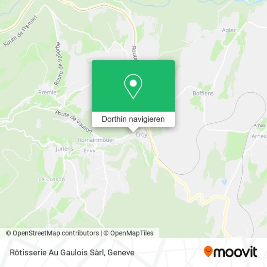Rôtisserie Au Gaulois Sàrl Karte
