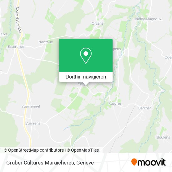 Gruber Cultures Maraîchères Karte