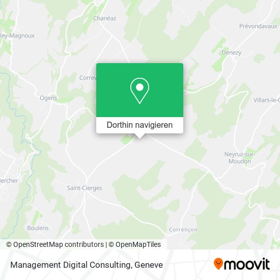 Management Digital Consulting Karte