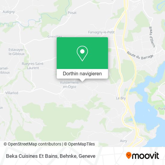 Beka Cuisines Et Bains, Behnke Karte