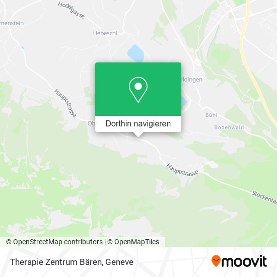 Therapie Zentrum Bären Karte