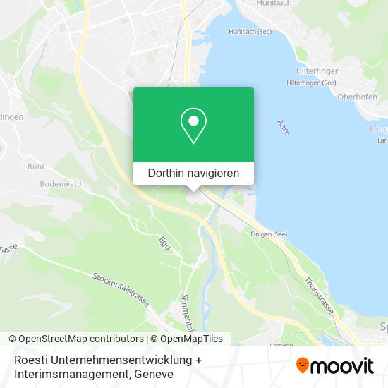 Roesti Unternehmensentwicklung + Interimsmanagement Karte