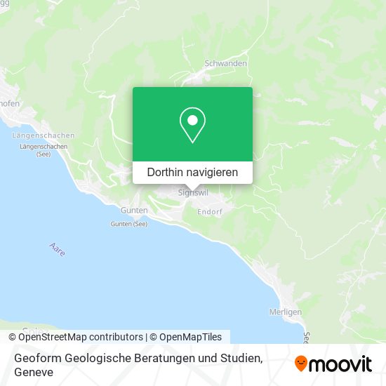 Geoform Geologische Beratungen und Studien Karte