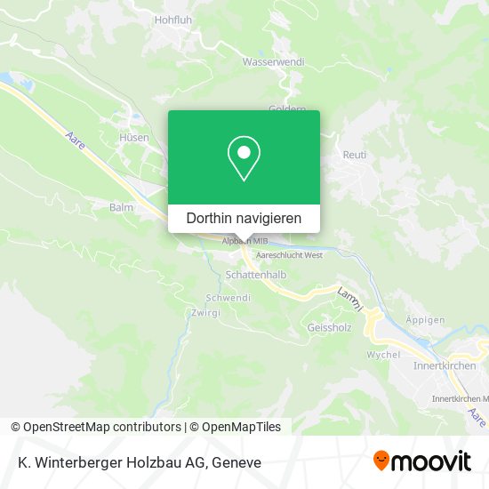 K. Winterberger Holzbau AG Karte