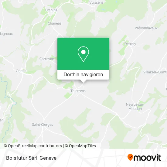 Boisfutur Sàrl Karte