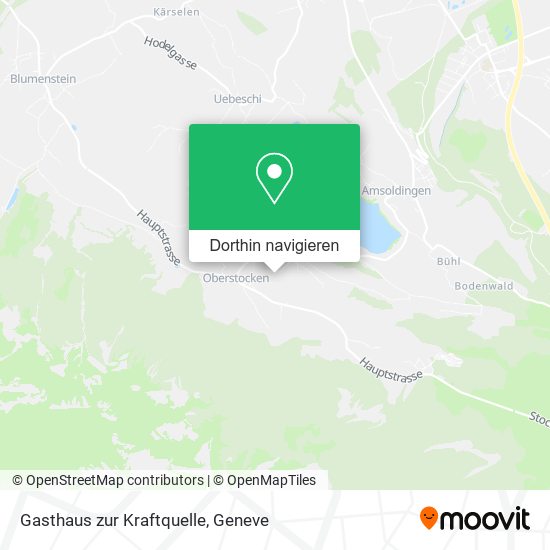 Gasthaus zur Kraftquelle Karte