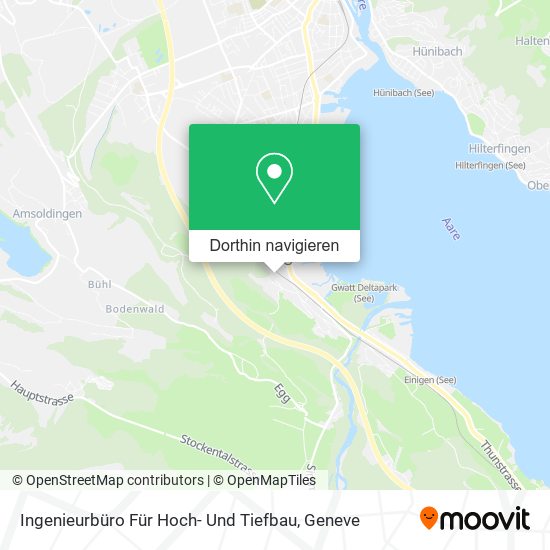 Ingenieurbüro Für Hoch- Und Tiefbau Karte