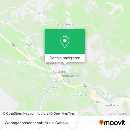 Wohngenossenschaft Stein Karte