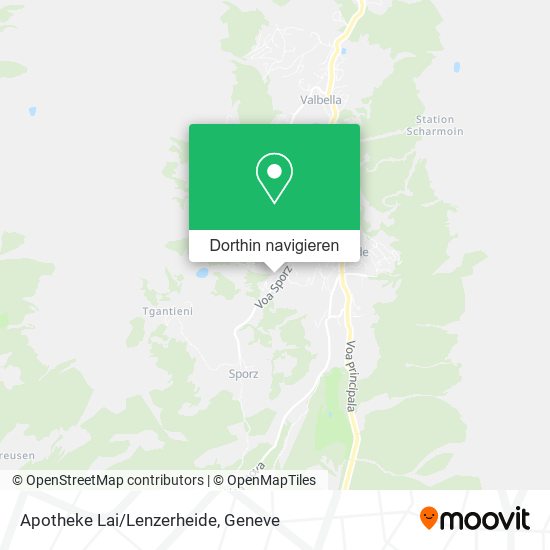 Apotheke Lai/Lenzerheide Karte