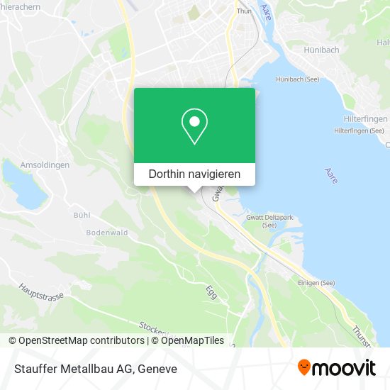 Stauffer Metallbau AG Karte