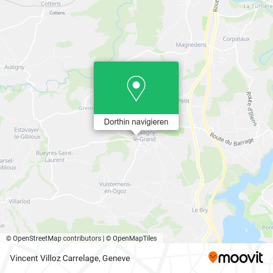 Vincent Villoz Carrelage Karte