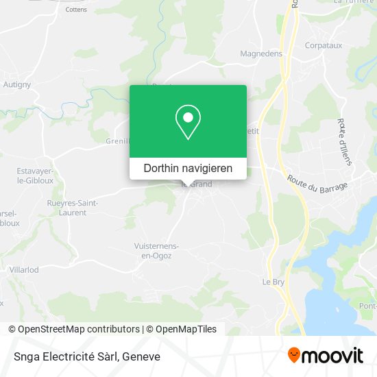 Snga Electricité Sàrl Karte