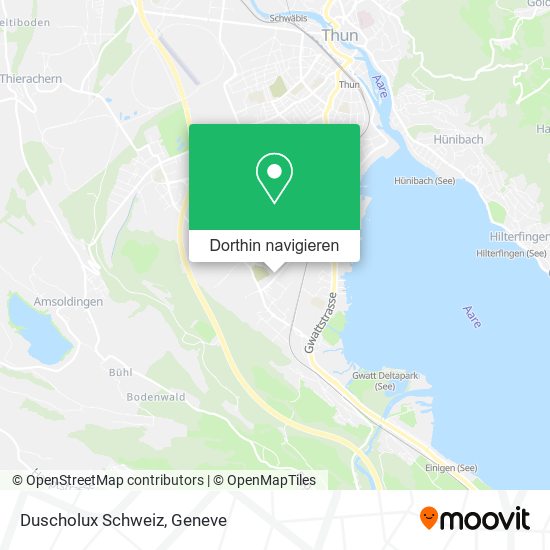 Duscholux Schweiz Karte