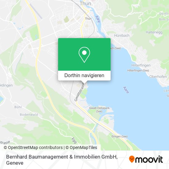 Bernhard Baumanagement & Immobilien GmbH Karte