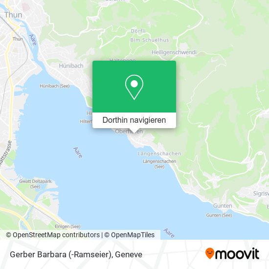 Gerber Barbara (-Ramseier) Karte
