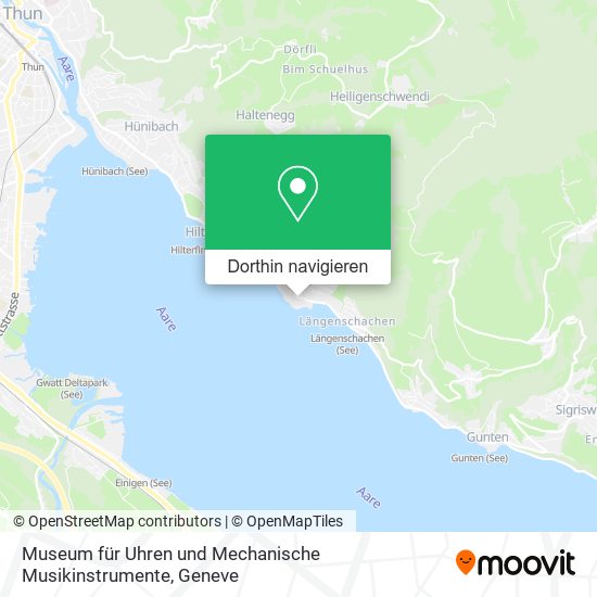 Museum für Uhren und Mechanische Musikinstrumente Karte