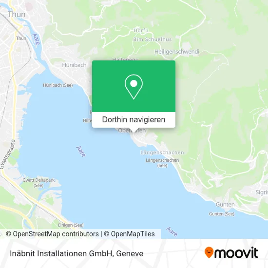 Inäbnit Installationen GmbH Karte