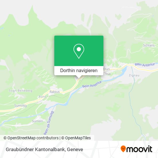 Graubündner Kantonalbank Karte