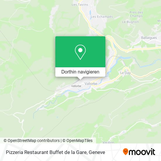 Pizzeria Restaurant Buffet de la Gare Karte