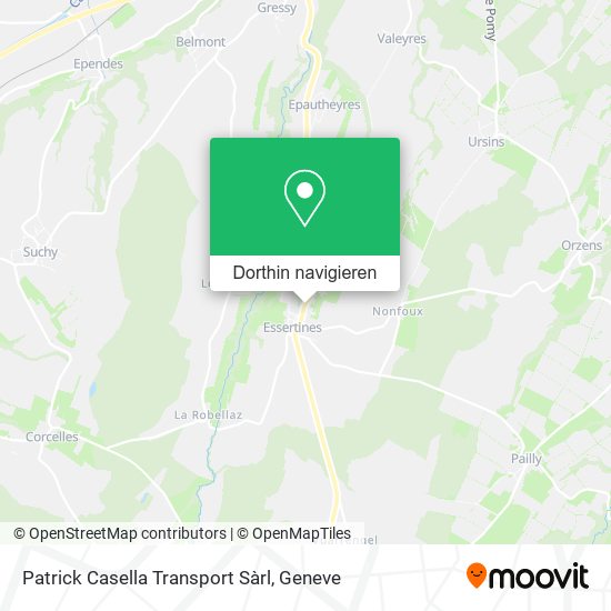 Patrick Casella Transport Sàrl Karte