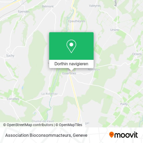 Association Bioconsommacteurs Karte