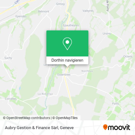 Aubry Gestion & Finance Sàrl Karte