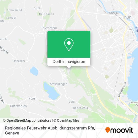 Regionales Feuerwehr Ausbildungszentrum Rfa Karte
