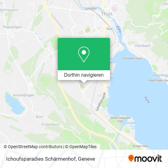 Ichoufsparadies Schärmenhof Karte