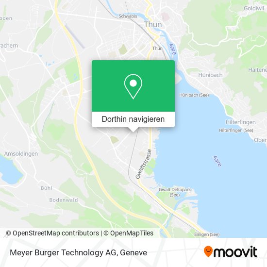 Meyer Burger Technology AG Karte