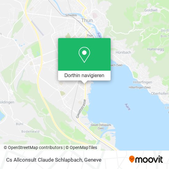 Cs Allconsult Claude Schlapbach Karte