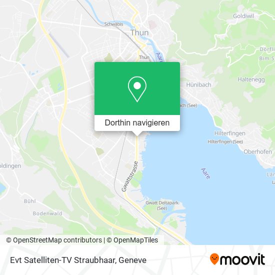 Evt Satelliten-TV Straubhaar Karte