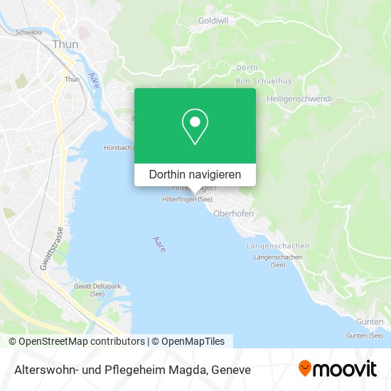 Alterswohn- und Pflegeheim Magda Karte