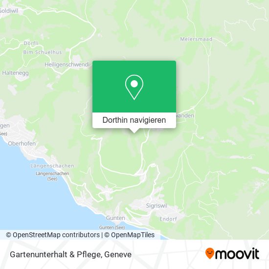Gartenunterhalt & Pflege Karte